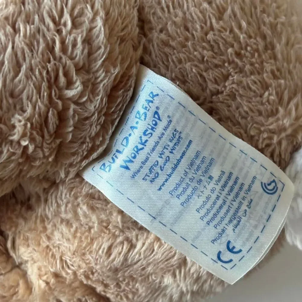 Build-a-bear Brown and Tan bunny plush